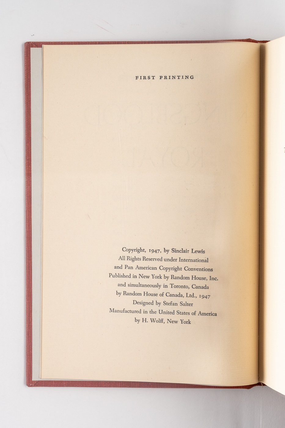 Sinclair Lewis's Kingsblood Royal