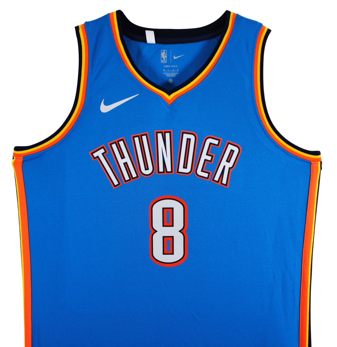 Thunder Jalen Williams Signed Blue Nike Icon Finals Edition Swingman Jersey JSA