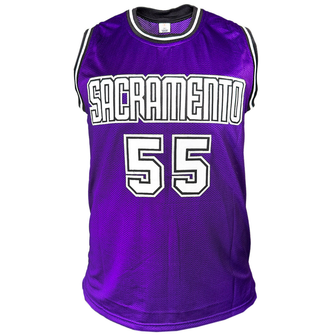 Jason Williams Signed Sacremento Purple Basketball Jersey (PSA) -
