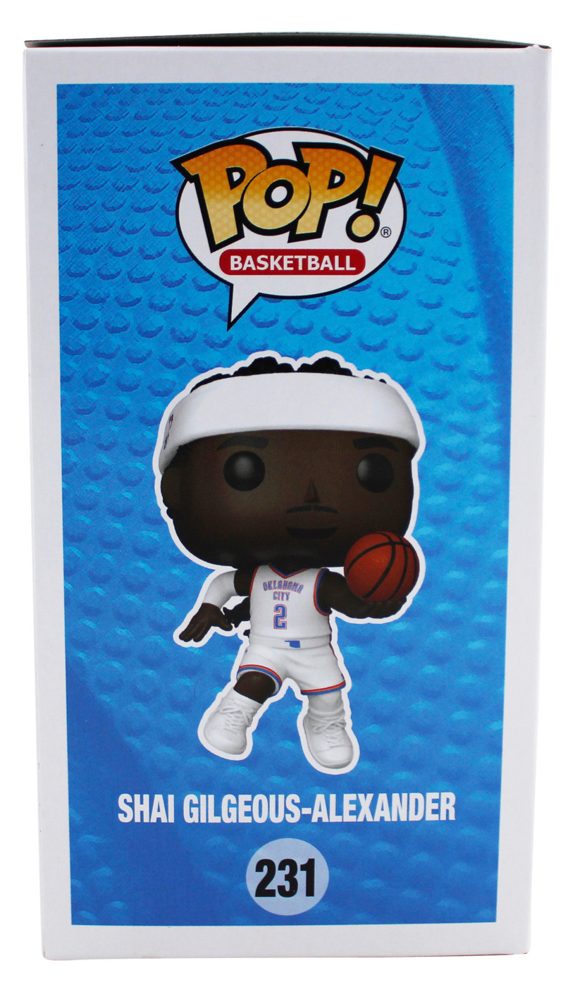 Thunder Shai Gilgeous-Alexander Signed OKC #231 Funko Pop Figure