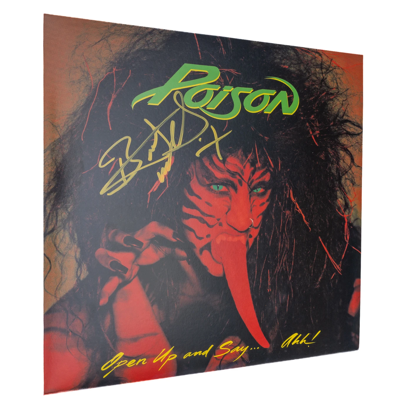 Open Up And Say Ahh! - Poison (Signed Vinyl)