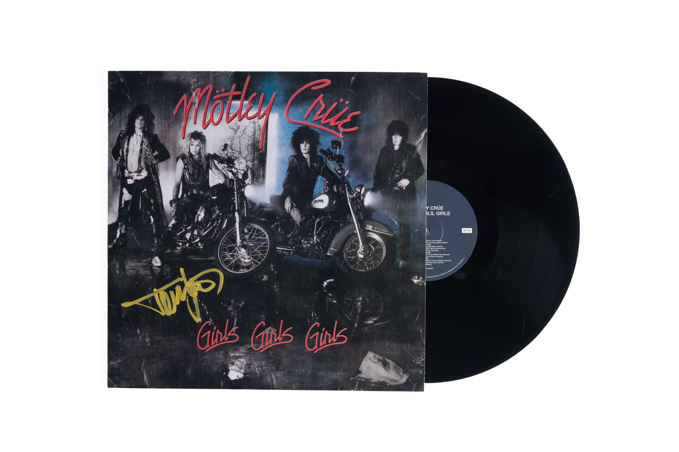 Girls, Girls, Girls [LP] - Tommy Lee (Signed Vinyl)