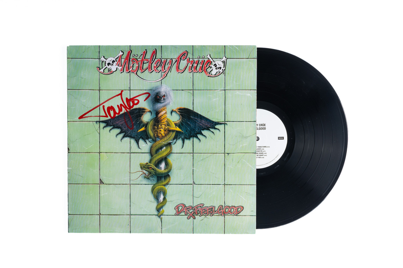 Dr. Feelgood [LP] - Tommy Lee (Signed Vinyl)