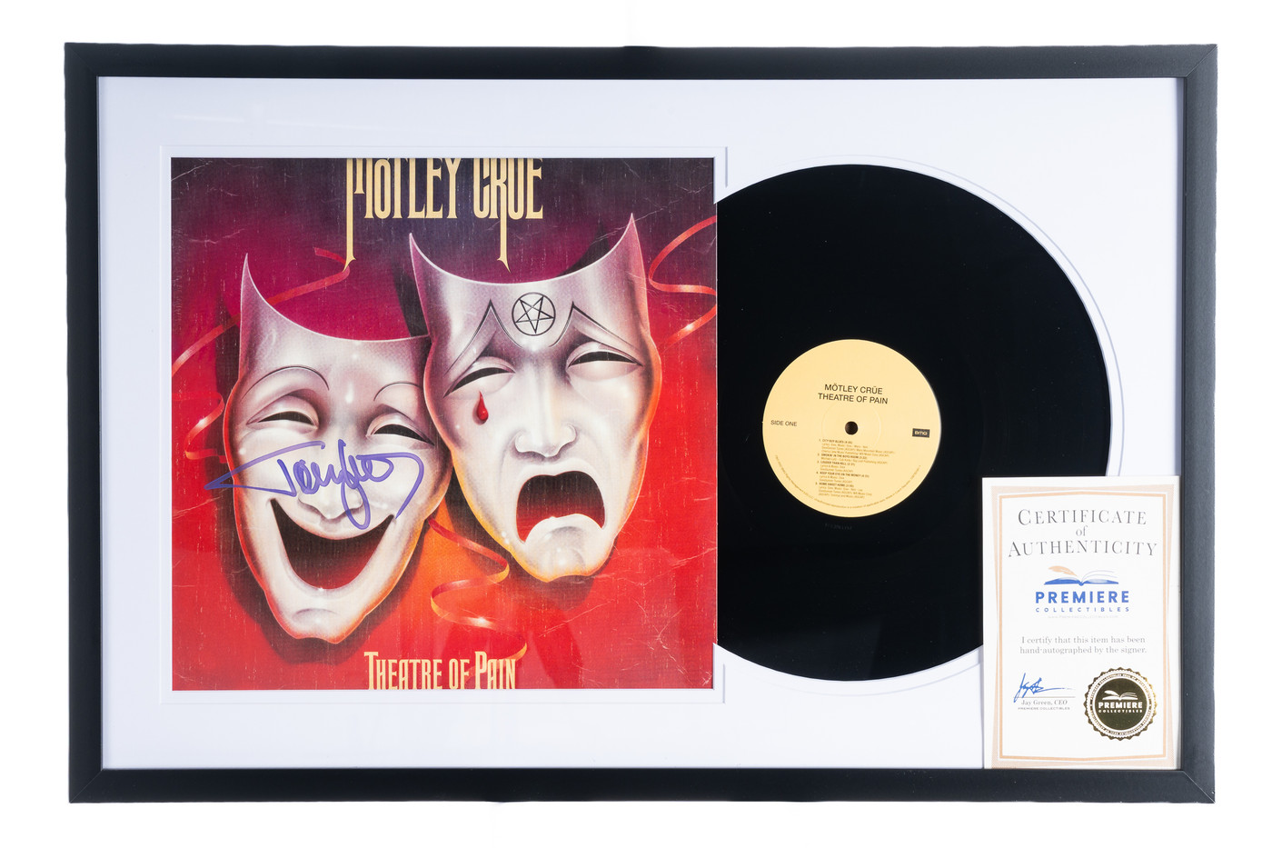 Theatre of Pain [LP] - Tommy Lee (Signed Vinyl)