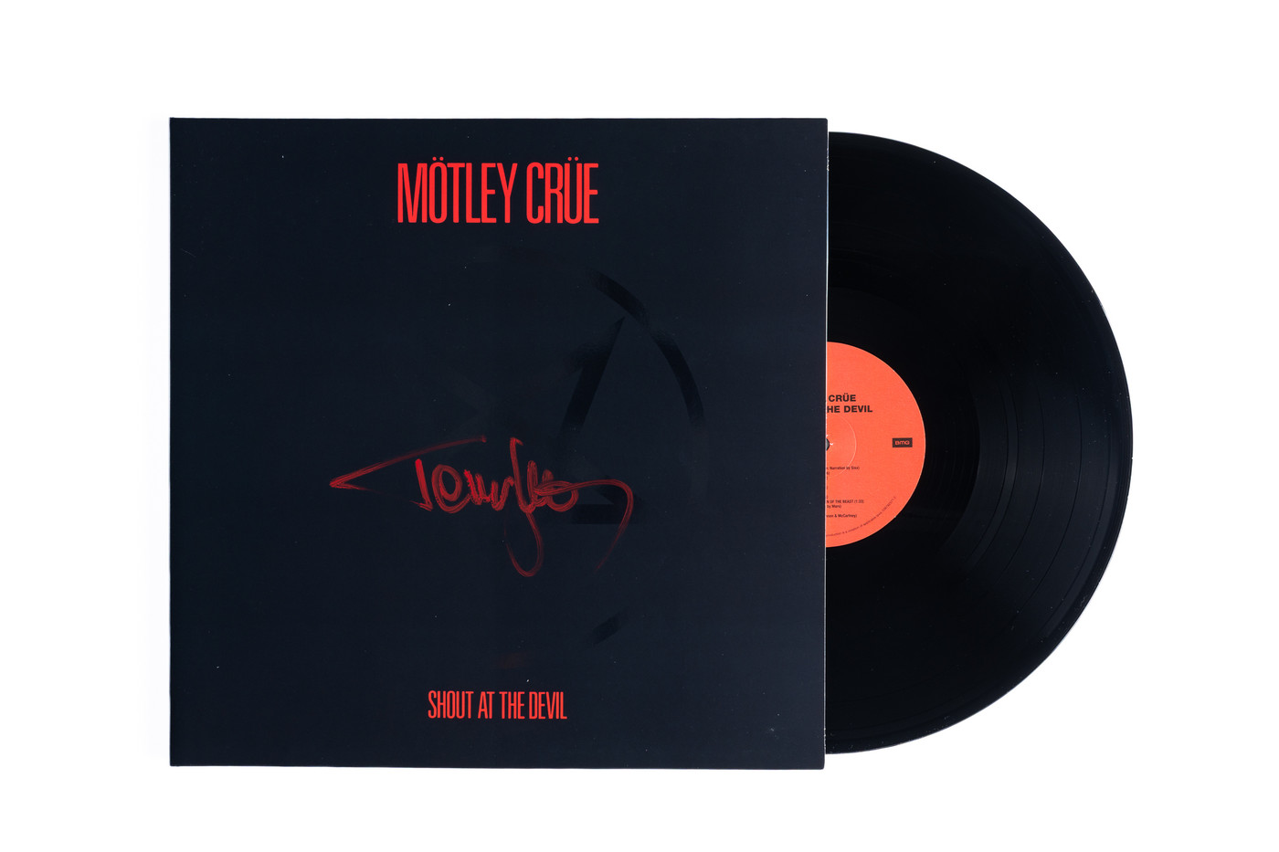 Shout At The Devil [LP] - Tommy Lee (Signed Vinyl)