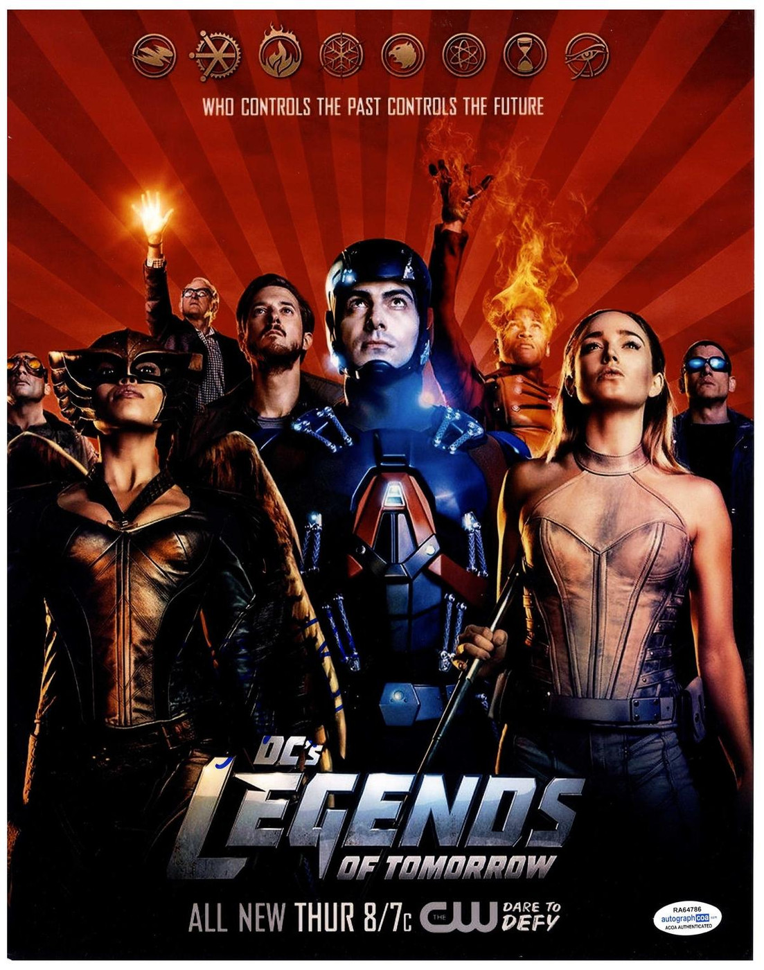 Brandon Routh Signed Autographed 11x14 Photo Legends of Tomorrow ACOA