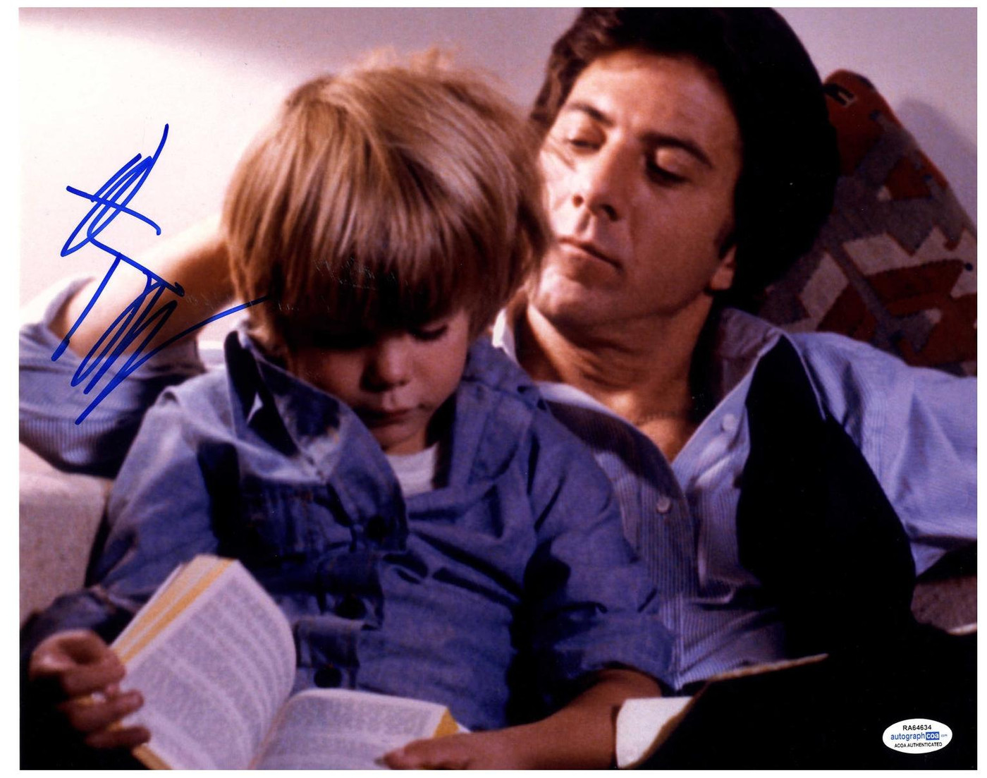Dustin Hoffman Autograph Autographed 11x14 Photo Movie Dad ACOA