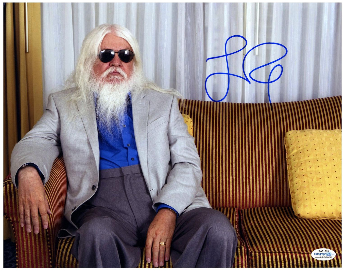 Leon Russell Signed Autographed 11x14 Photo ACOA