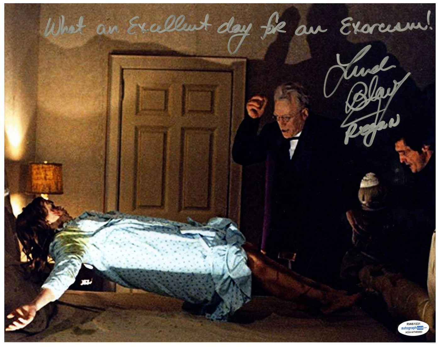 The Exorcist Linda Blair Signed Autographed 11x14 Photo ACOA Witness ITP