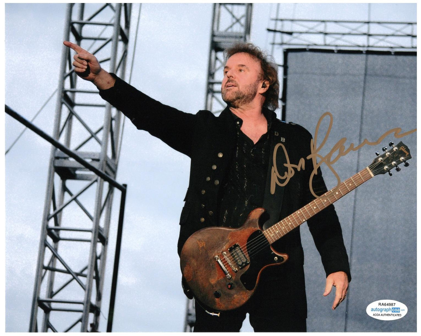 38 Special Don Barnes Signed Autographed 8x10 Photo ACOA Version 1