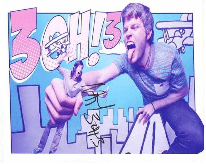 3OH!3 Signed Autographed 8x10 King Kong Photo