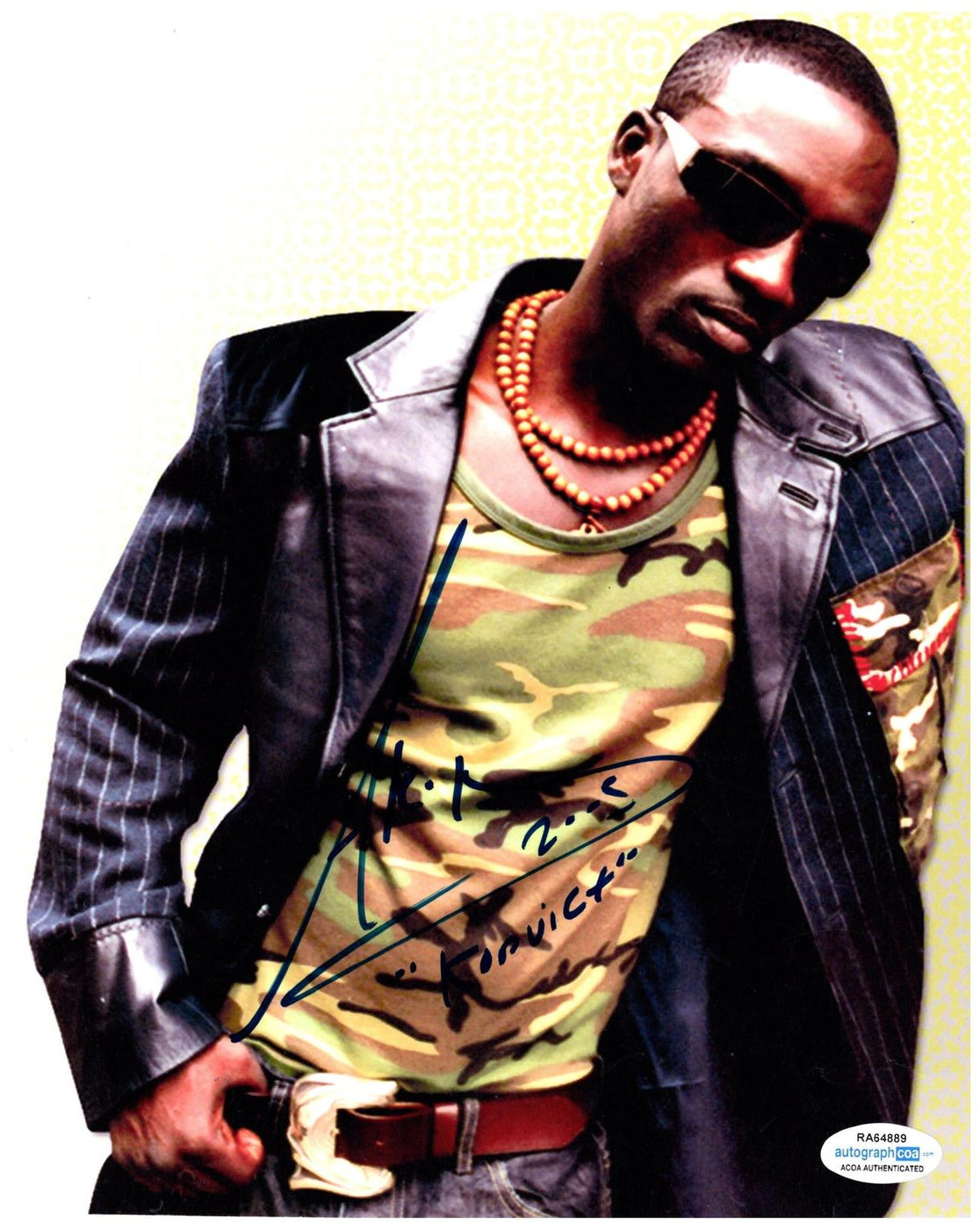 Akon Signed Autographed 8x10 Photo