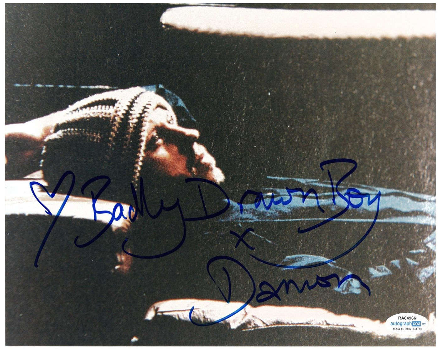 Badly Drawn Boy Damon Gough Signed Autographed 8x10 Photo ACOA Version 1