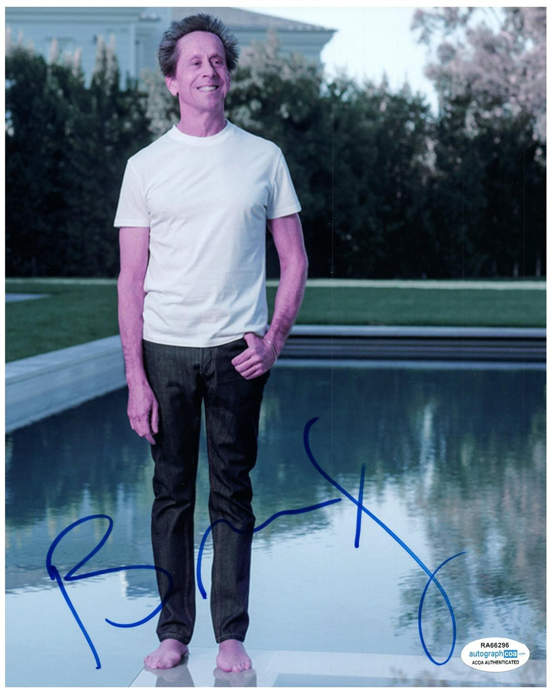 Brian Grazer Signed Autographed 8x10 Photo Movie Producer ACOA