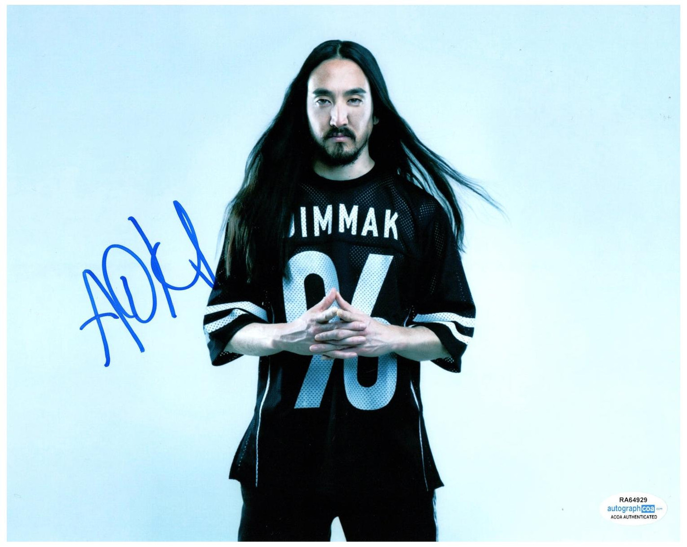 DJ Steve Aoki Signed Autographed 8x10 Photo ACOA -