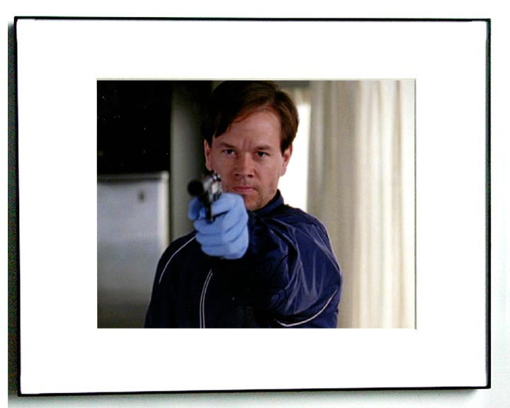 Mark Wahlberg Signed Autographed Blue Gloves 8x10 Photo