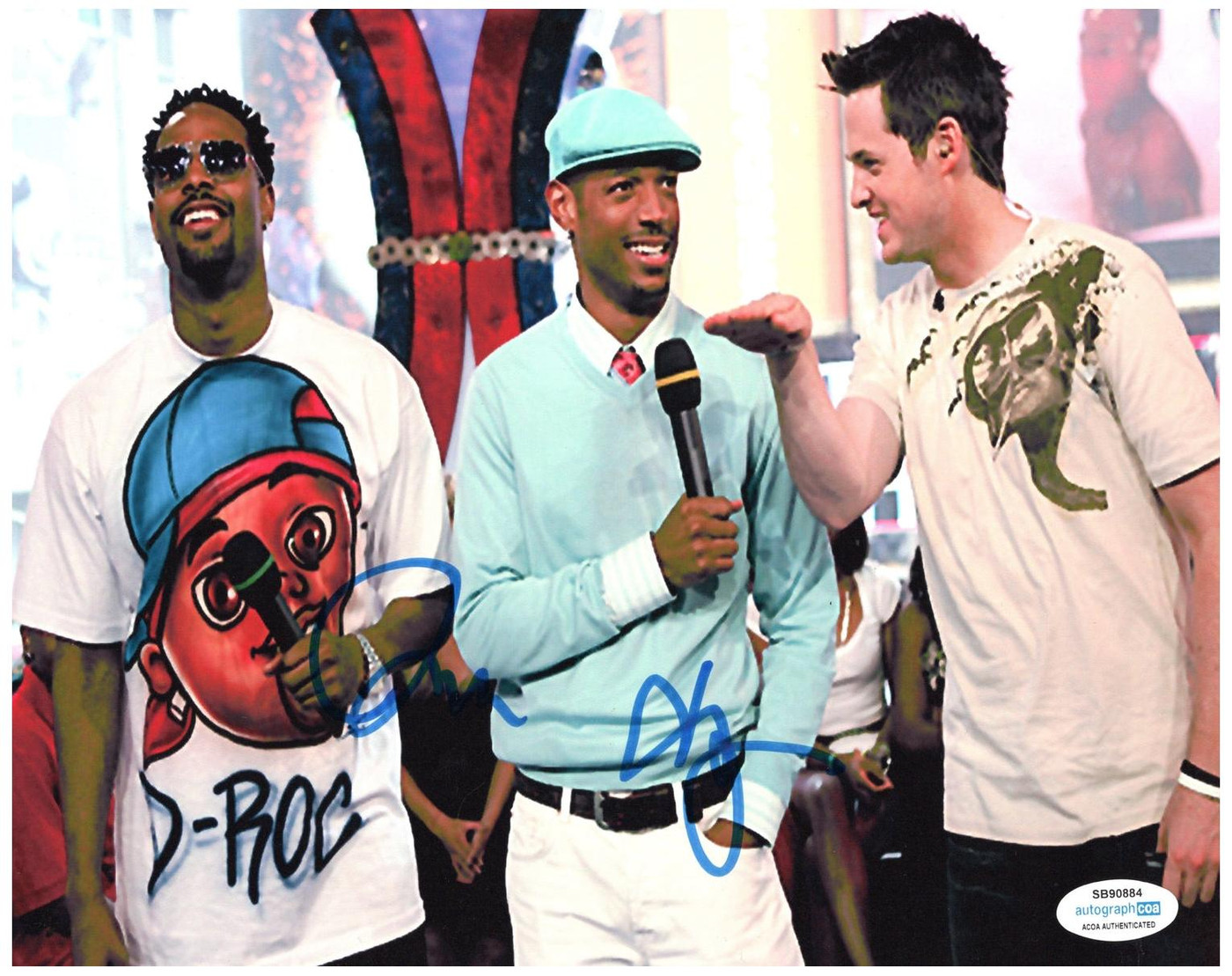 Marlon Wayans Signed Autographed 8x10 MTV TRL Shawn D-Roc Photo ACOA