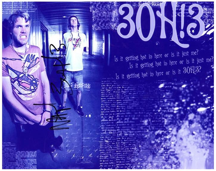 NathaN MoTTE 3OH!3 Signed Autographed 8x10 Photo & Video Proof