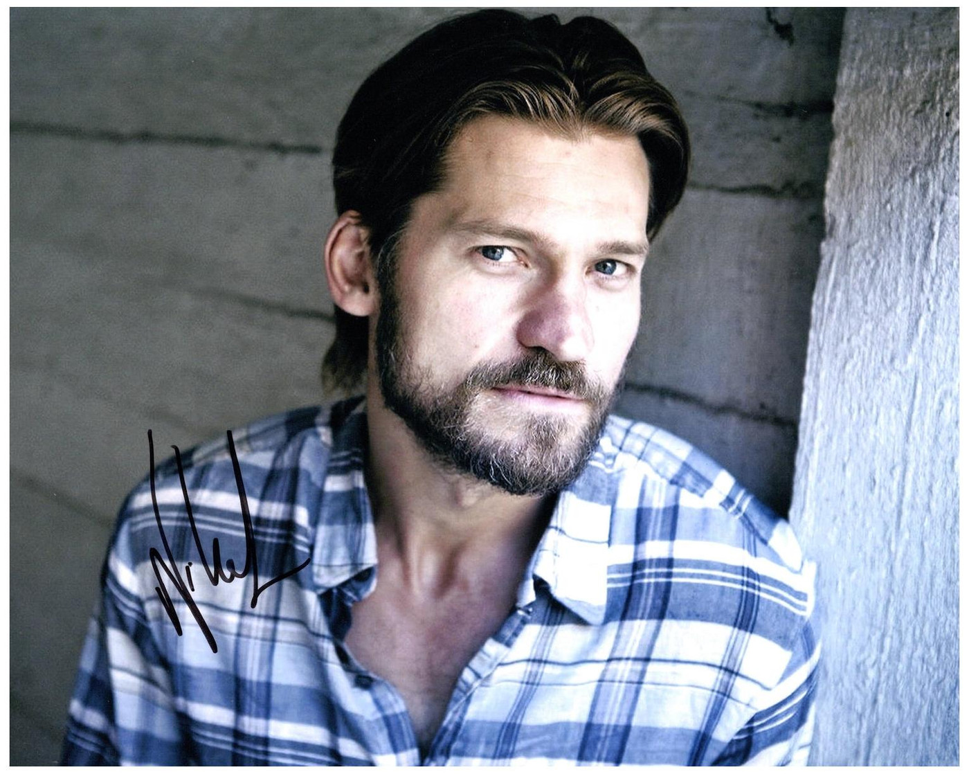 Nikolaj Coster-Waldau Signed Autographed 8x10 Photo