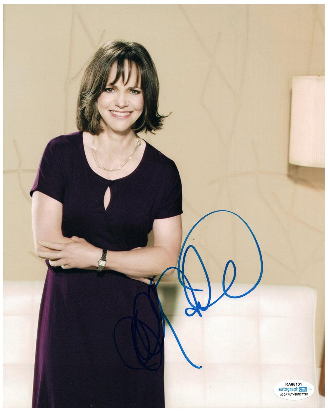 Sally Field Signed Autographed 8x10 Photo ACOA Version 1
