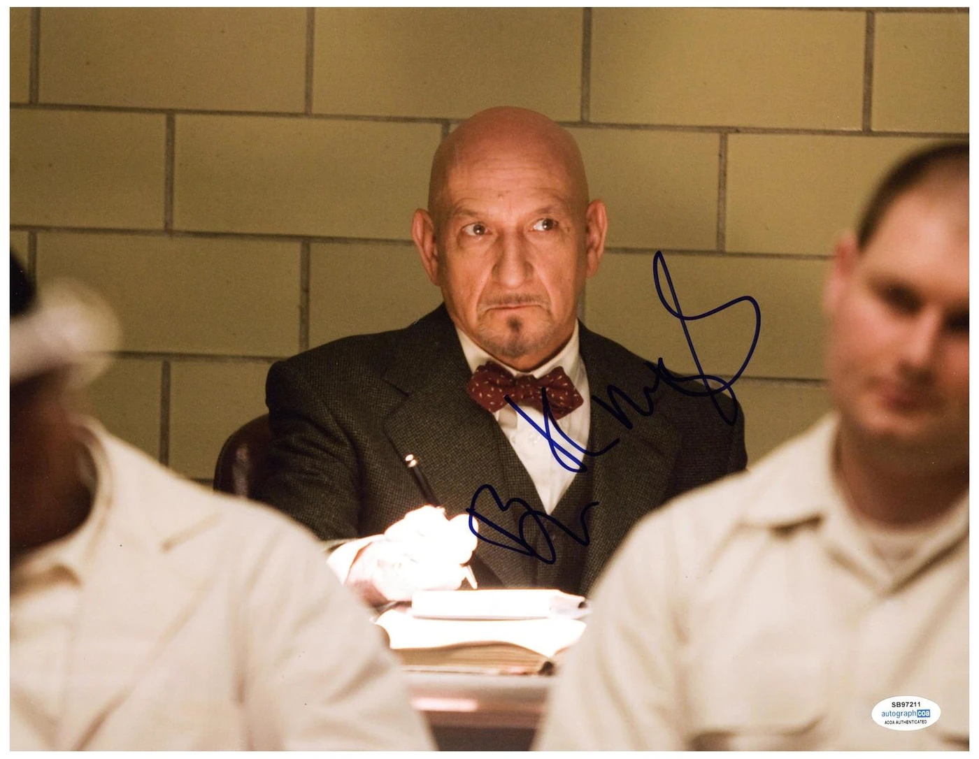 Ben Kingsley Signed Autographed 11x14 Shutter Island Photo ACOA