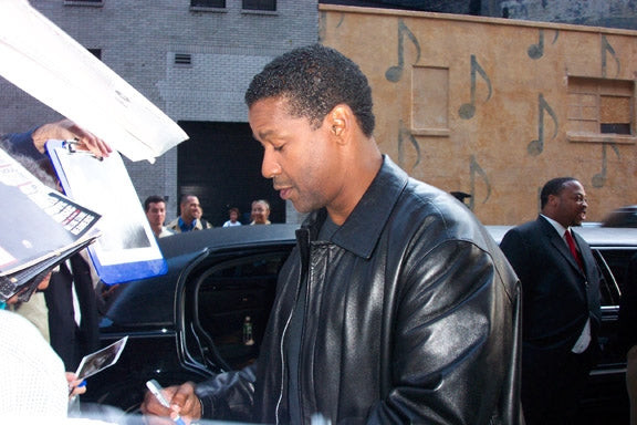 Denzel Washington Signed Autographed 11x14 Revolution Photo ACOA -