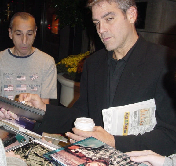 George Clooney Signed Autographed 11x14 ER Photo ACOA