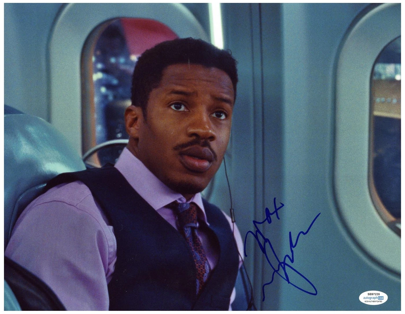 Nate Parker Signed Autographed 11x14 Photo ACOA Version 1