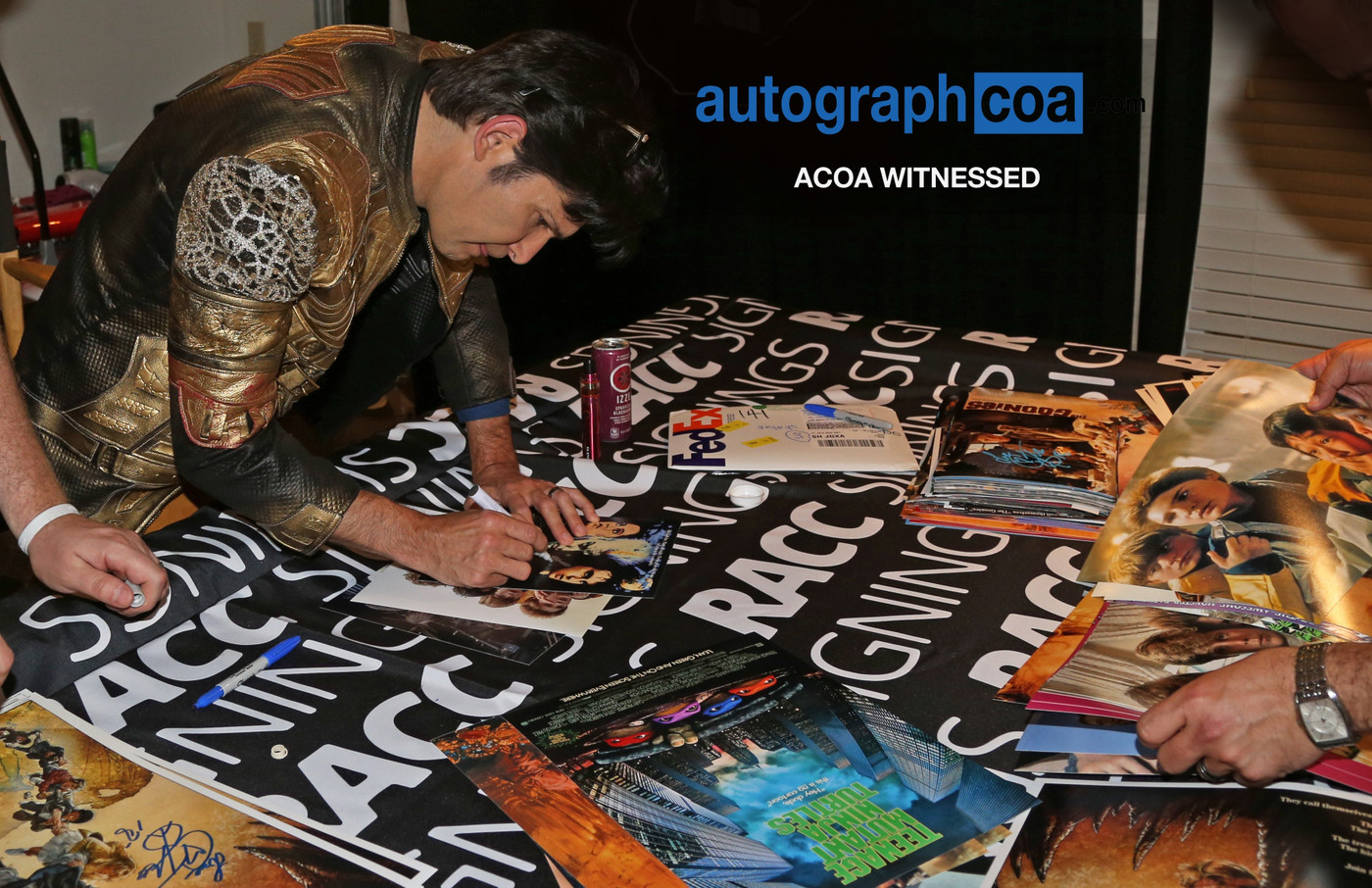 Corey Feldman Signed Autographed 8x10 Peace Photo Goonies Lost Boys