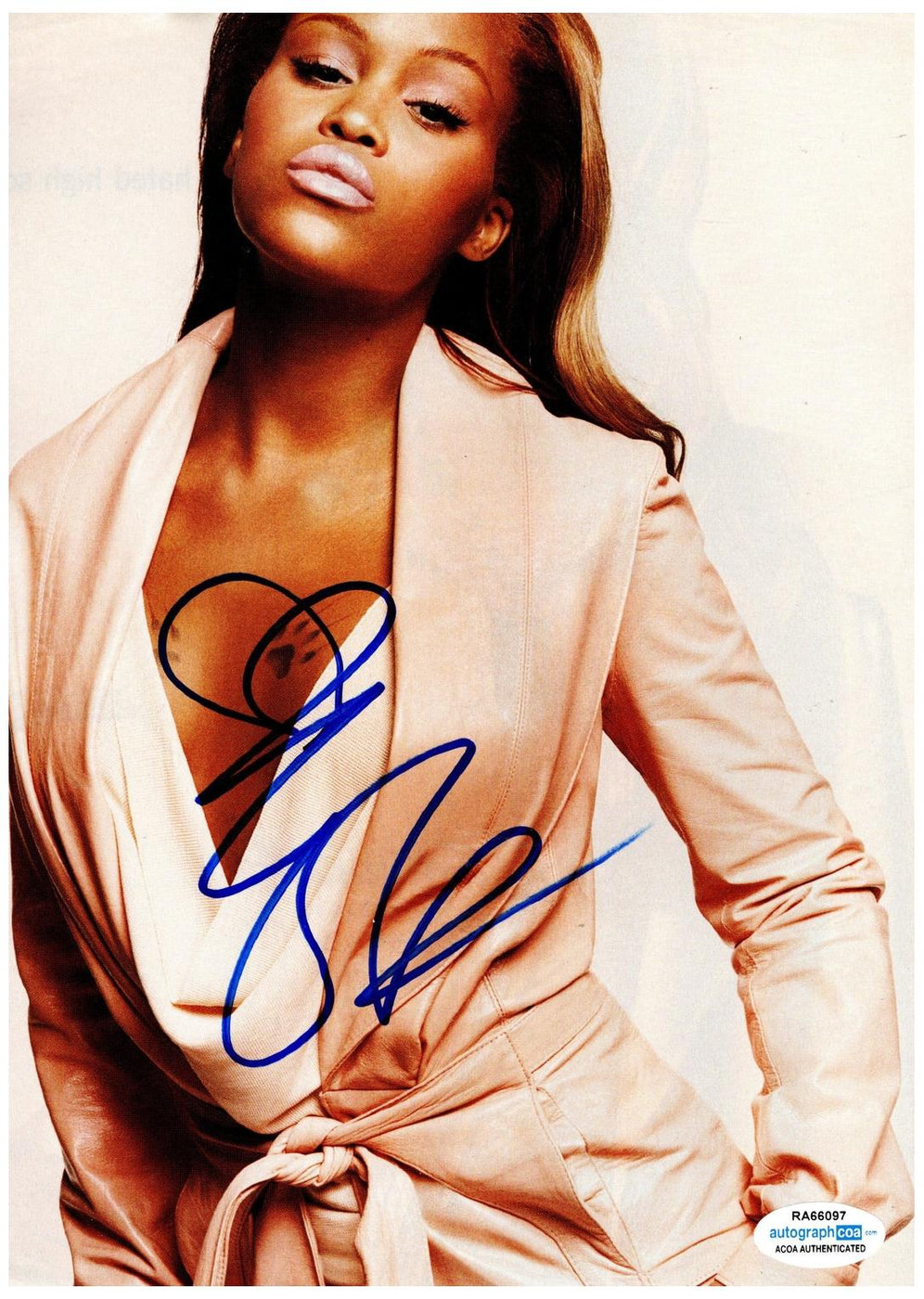 Eve American Rapper Singer Autographed 7x9 Photo