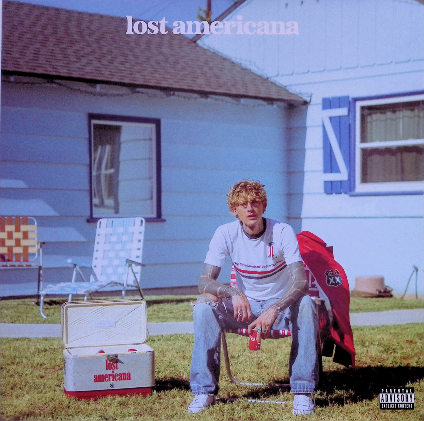 Machine Gun Kelly  with Red & White Vinyl "Lost Americana"