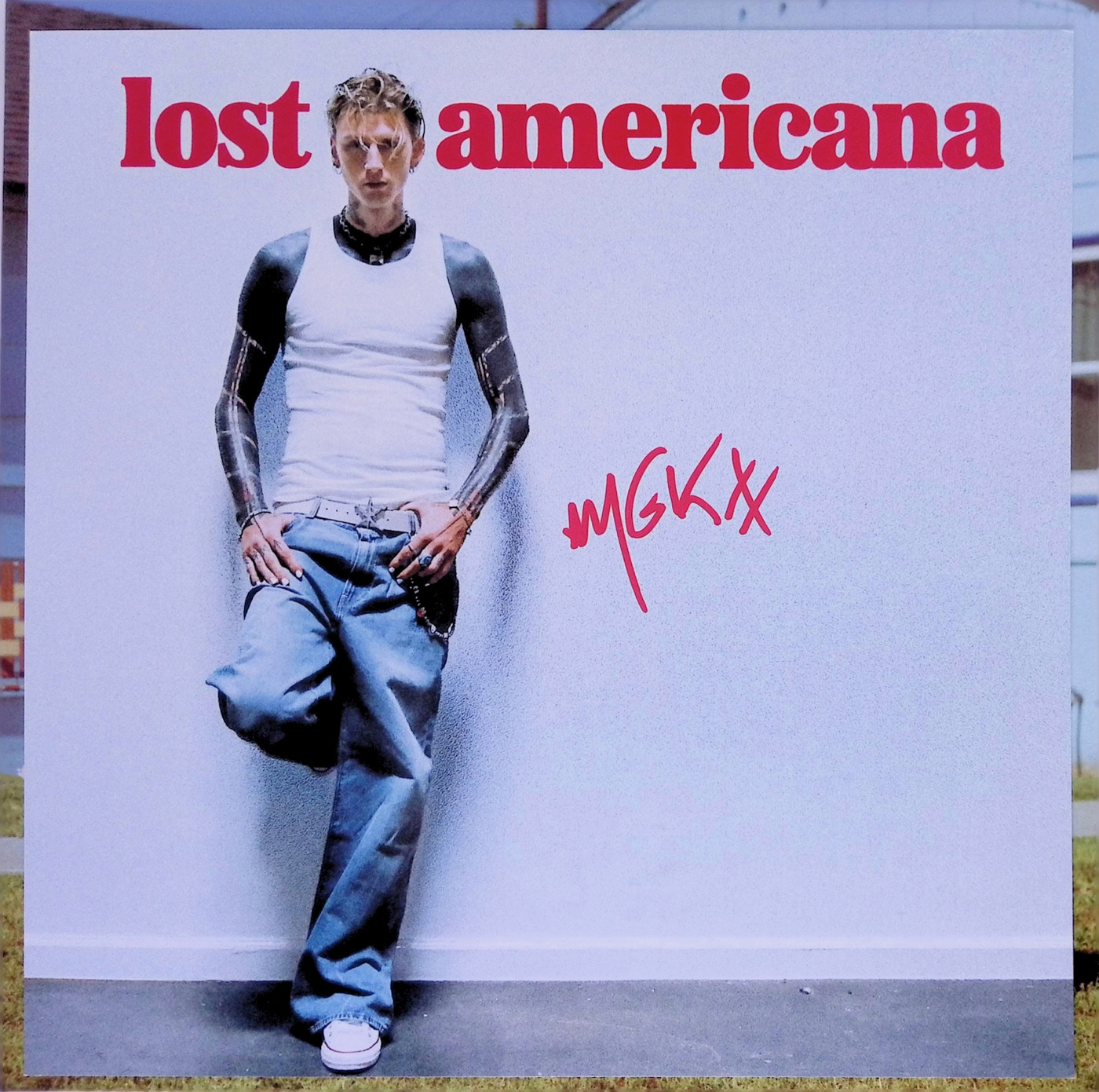Machine Gun Kelly  with Red & White Vinyl "Lost Americana"