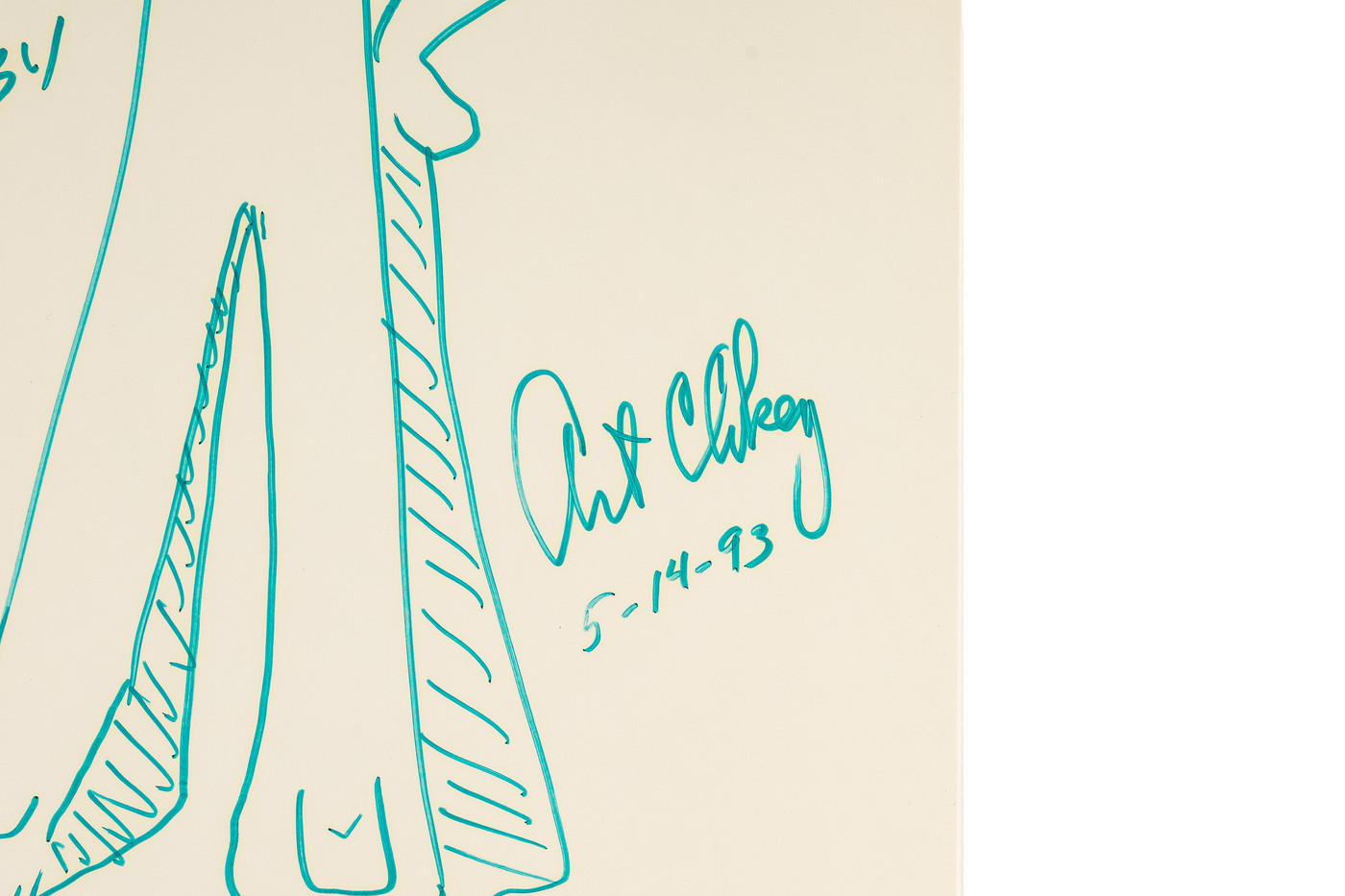 Art Clokey Hand-Signed Original Gumby & Pokey Sketch Collection