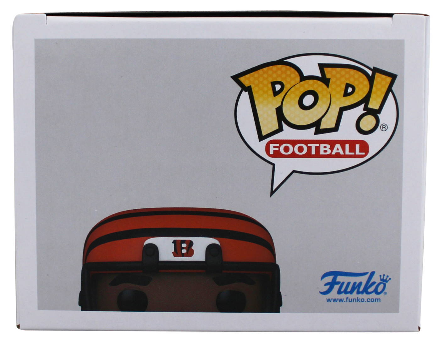 Bengals Ja'Marr Chase Authentic Signed #177 Funko Pop Vinyl Figure BAS Witnessed