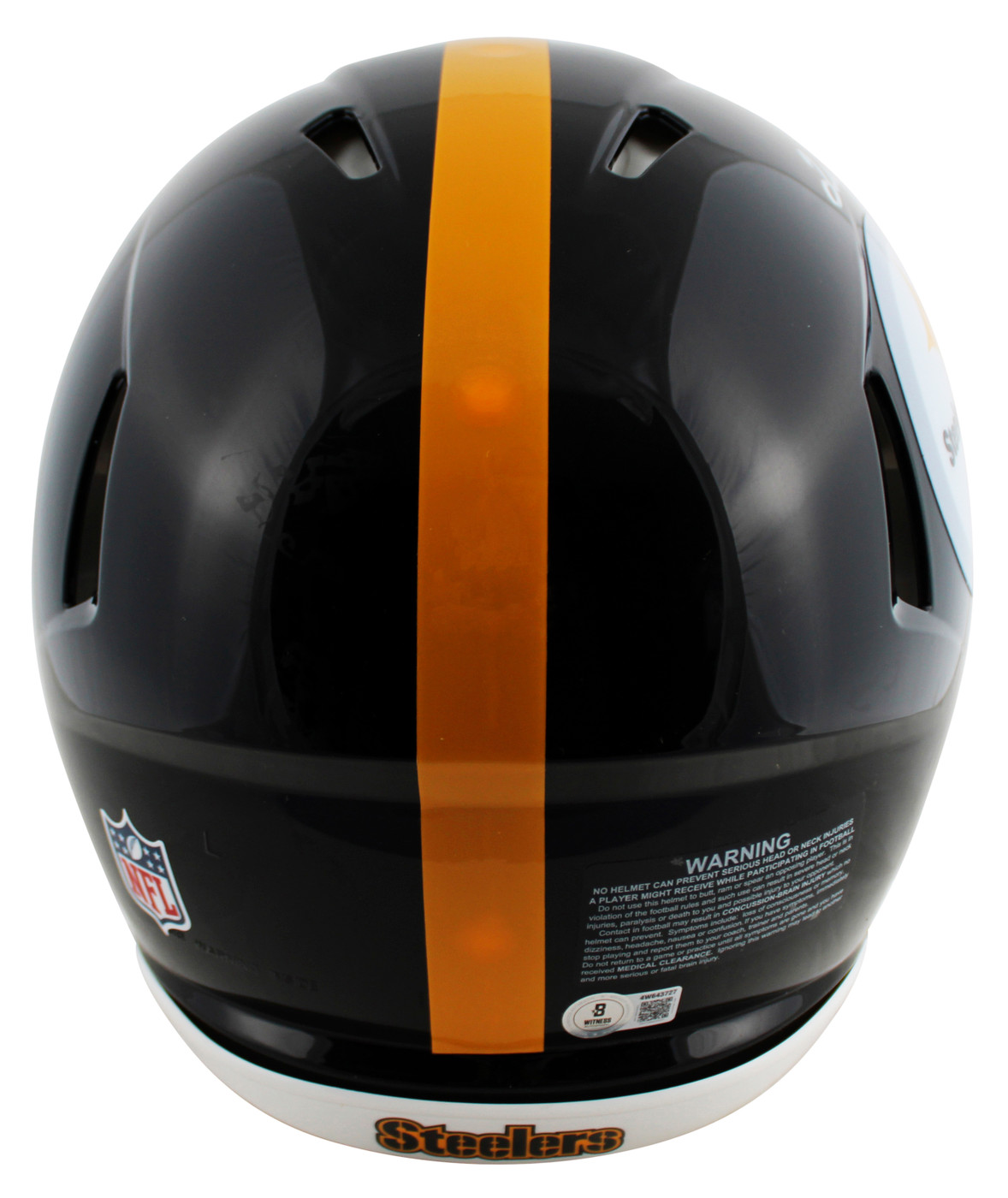 Steelers Terry Bradshaw Authentic Signed Full Size Speed Proline Helmet BAS Wit