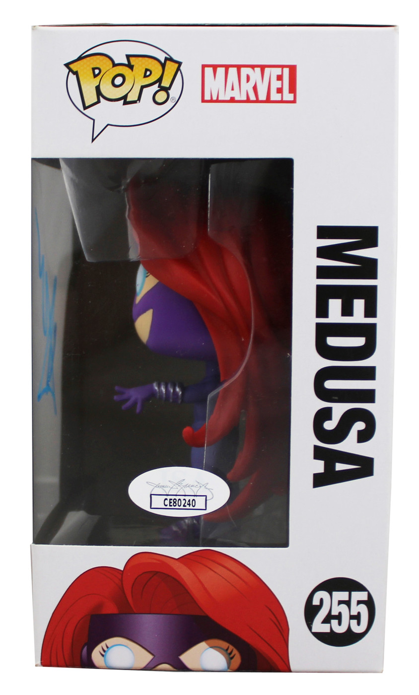 Serinda Swan Marvel's Inhumans Signed Medusa #255 Funko Pop Figure JSA #CE80240