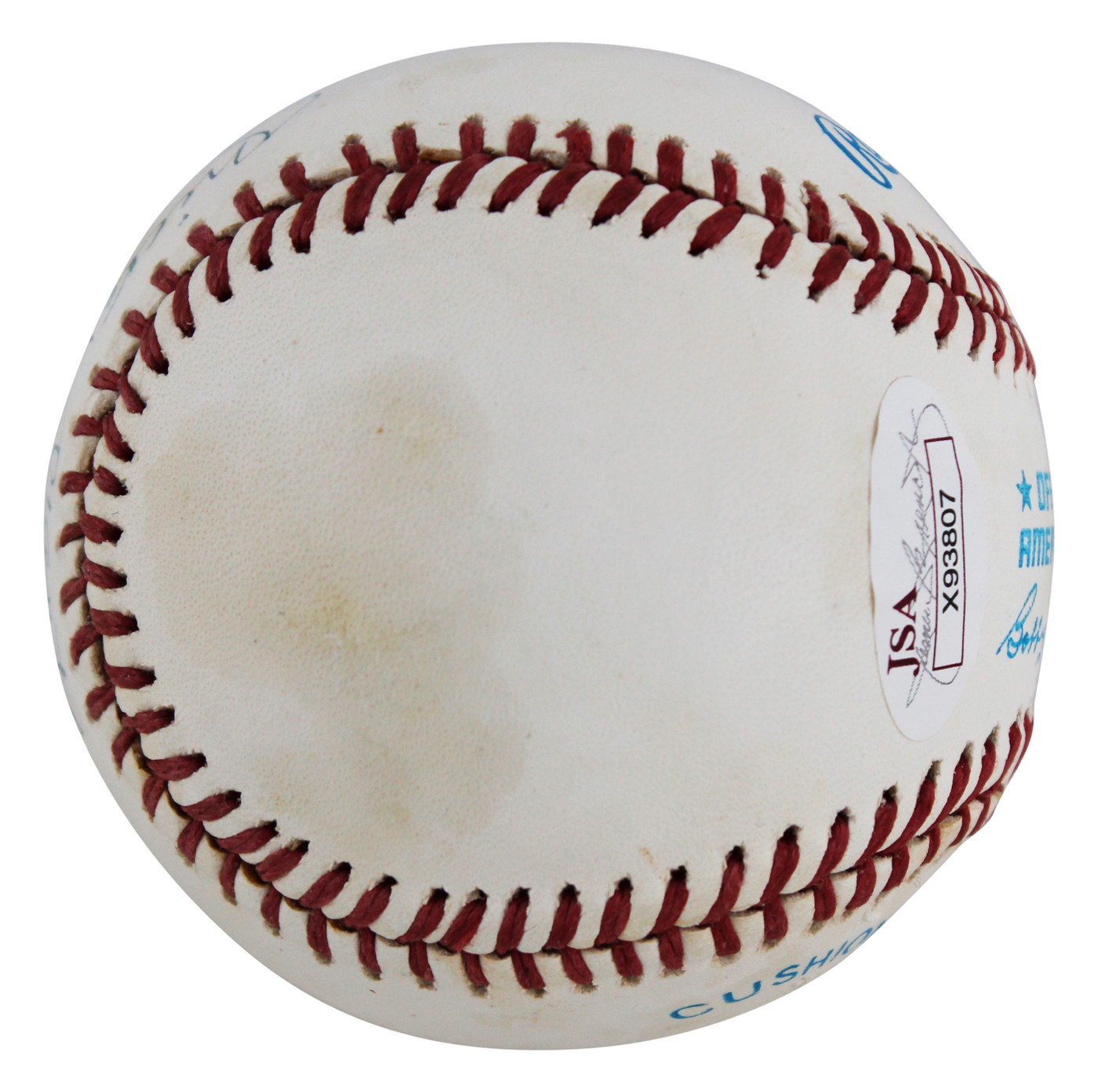 Yankees Mickey Mantle "HOF 74" Signed OAL Baseball Graded 7.5! PSA & JSA LOAs