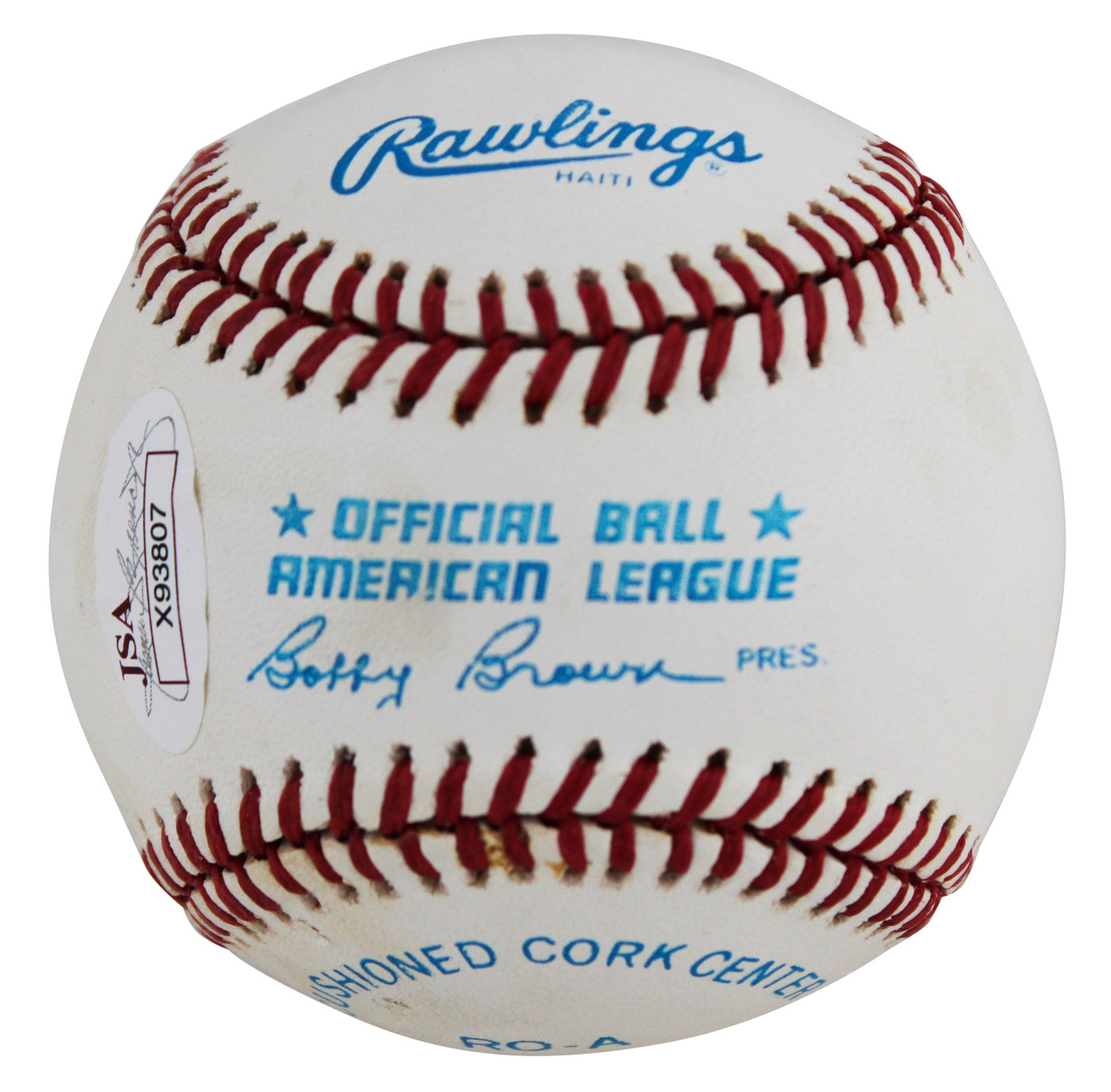 Yankees Mickey Mantle "HOF 74" Signed OAL Baseball Graded 7.5! PSA & JSA LOAs