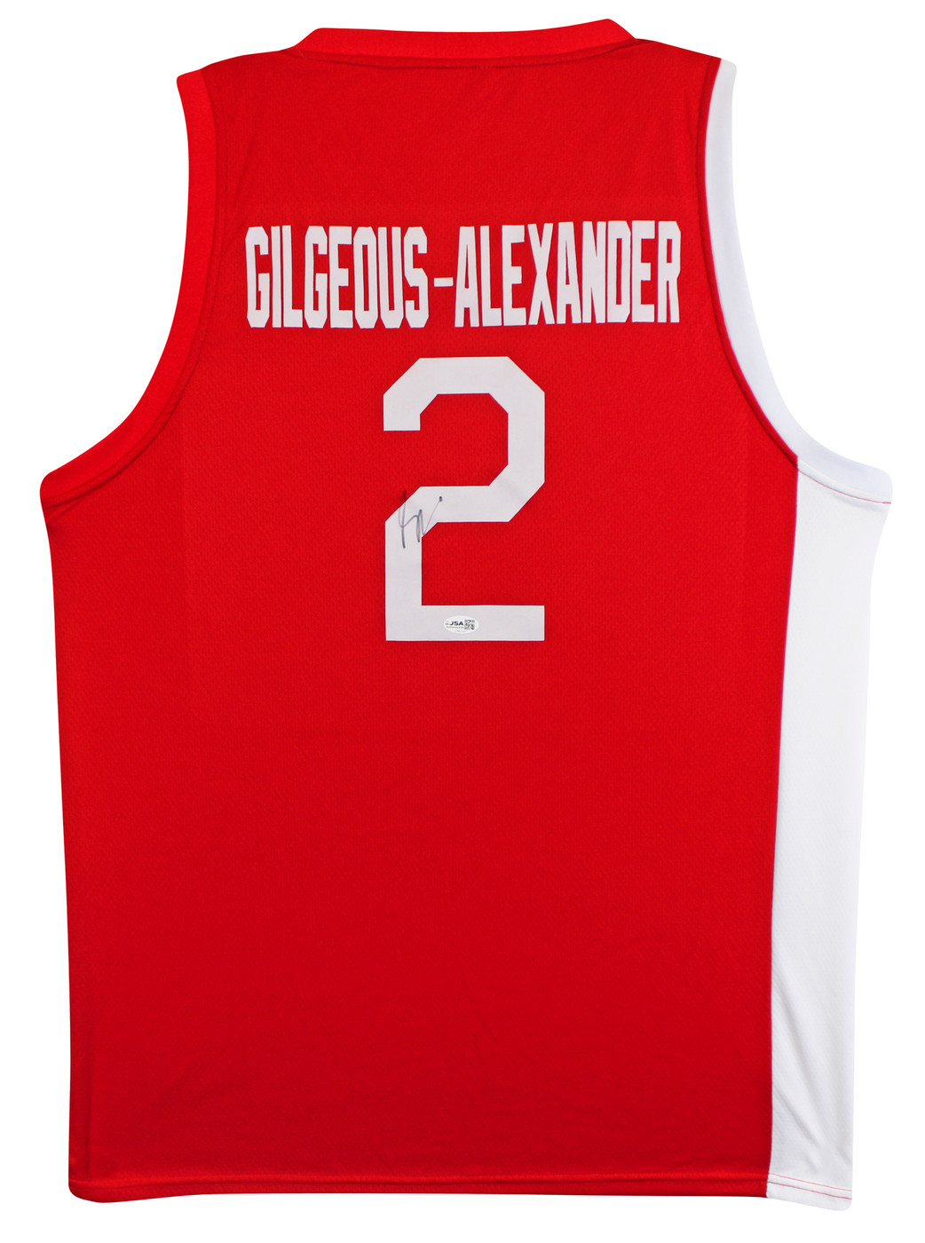 Shai Gilgeous-Alexander Signed Red Nike Team Canada Swingman
