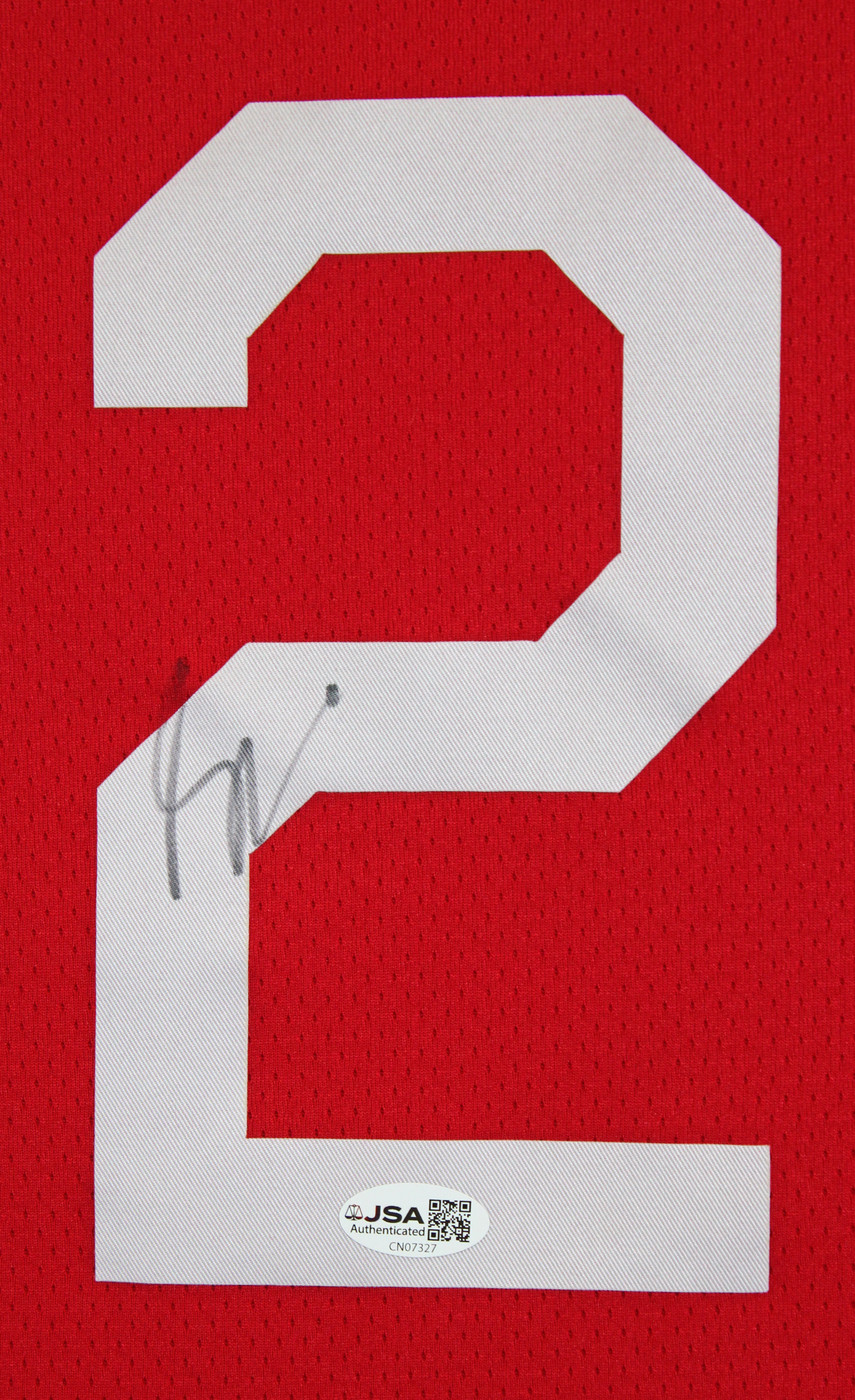 Shai Gilgeous-Alexander Signed Red Nike Team Canada Swingman