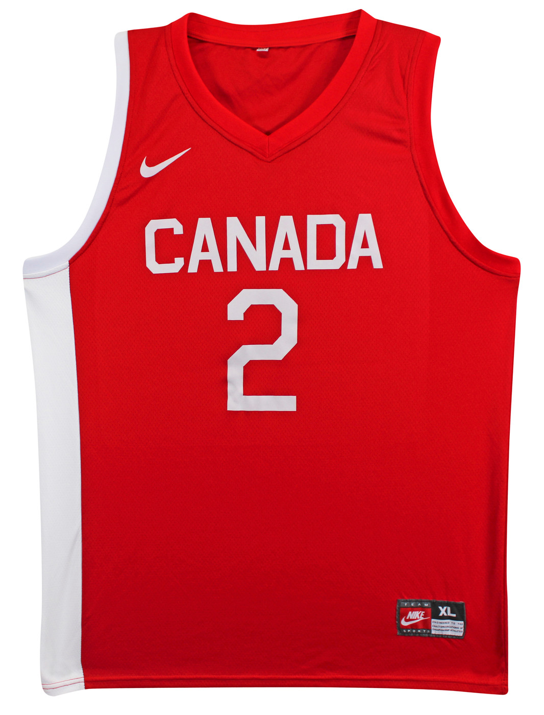 Shai Gilgeous-Alexander Signed Red Nike Team Canada Swingman