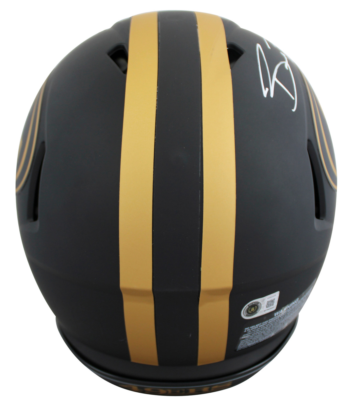 49ers Brock Purdy Signed Eclipse Full Size Speed Proline Helmet BAS Witnessed