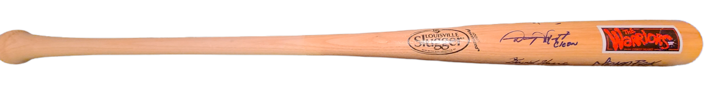 Warriors Cast Signed X7 Baseball Bat James Remar +6 Exact Proof