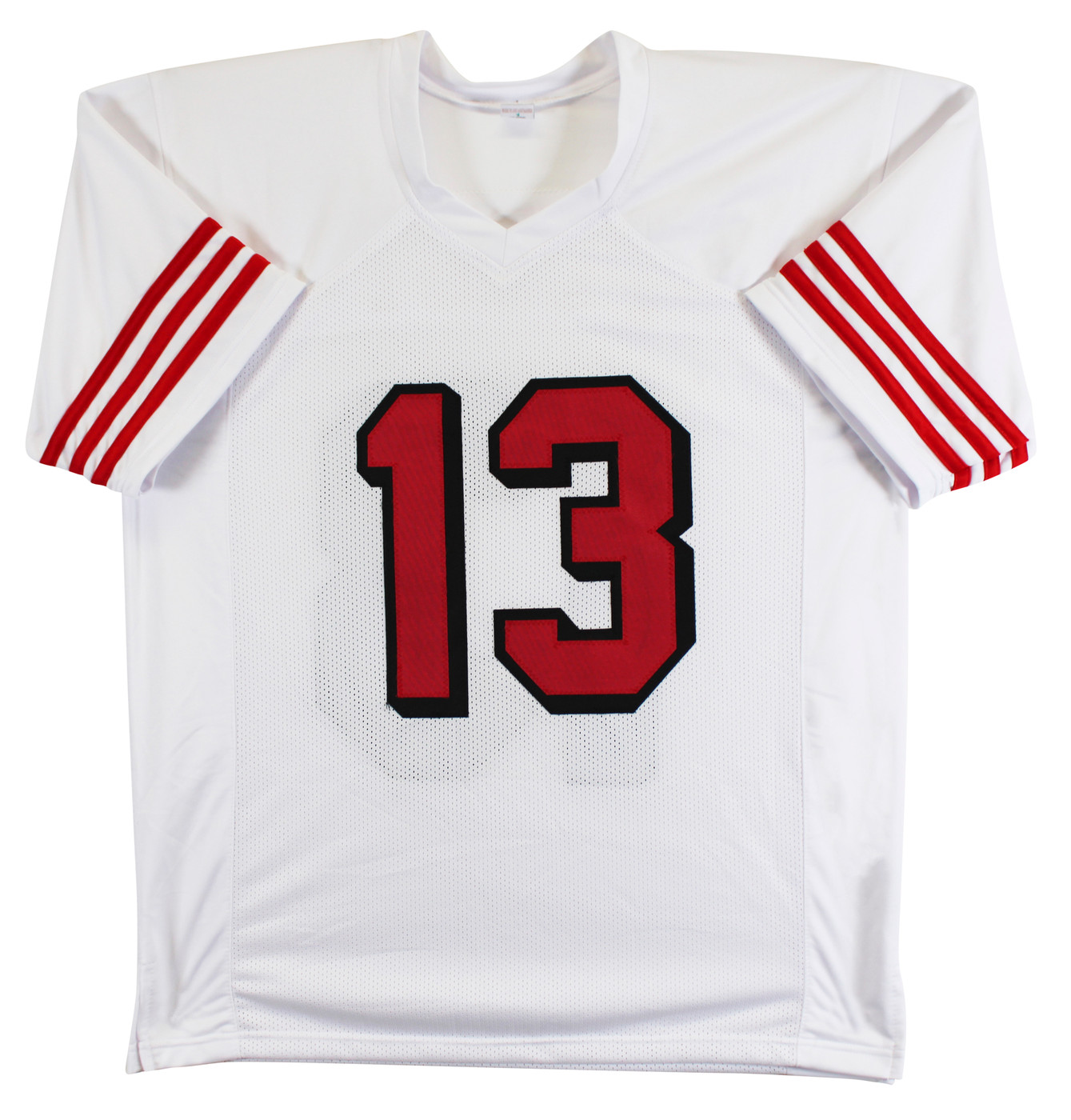 Brock Purdy Authentic Signed White Pro Style Jersey w/ Dropshadow BAS Witnessed