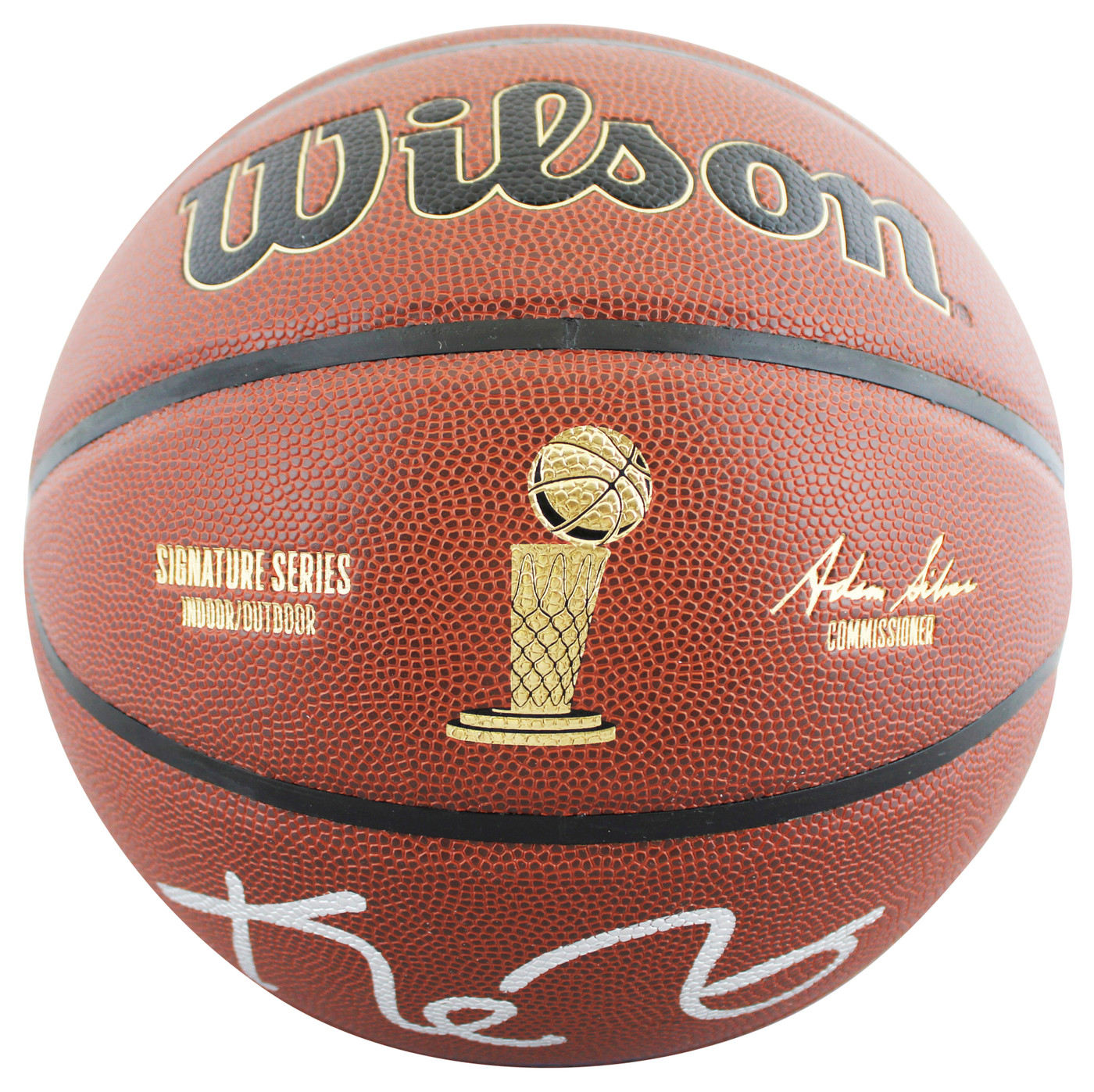 Celtics Kevin Garnett Authentic Signed Wilson Trophy Series