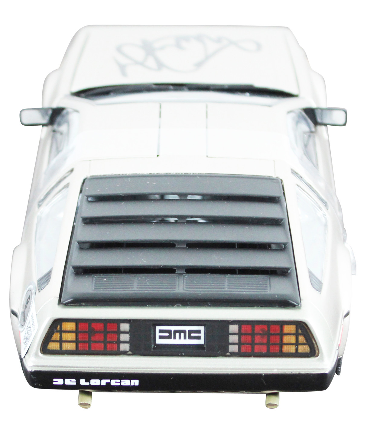 Michael J. Fox Back To The Future Signed 1:18 Die Cast DeLorean