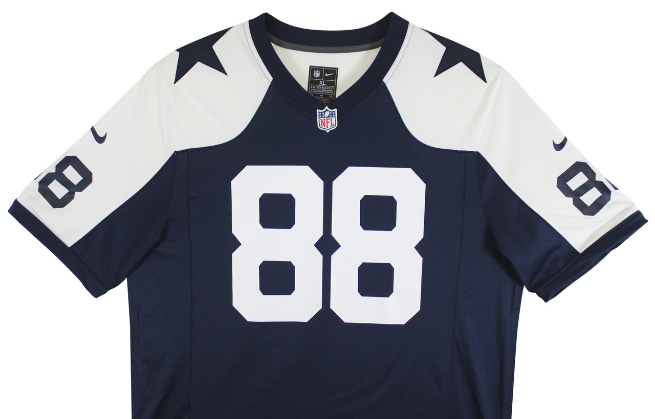 Cowboys CeeDee Lamb Signed Navy Blue Thanksgiving Nike Game Jersey
