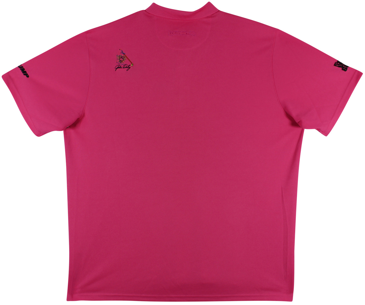 John Daly Signed Match Worn Pink FOH Loudmouth Polo Shirt BAS #JD36BH00342