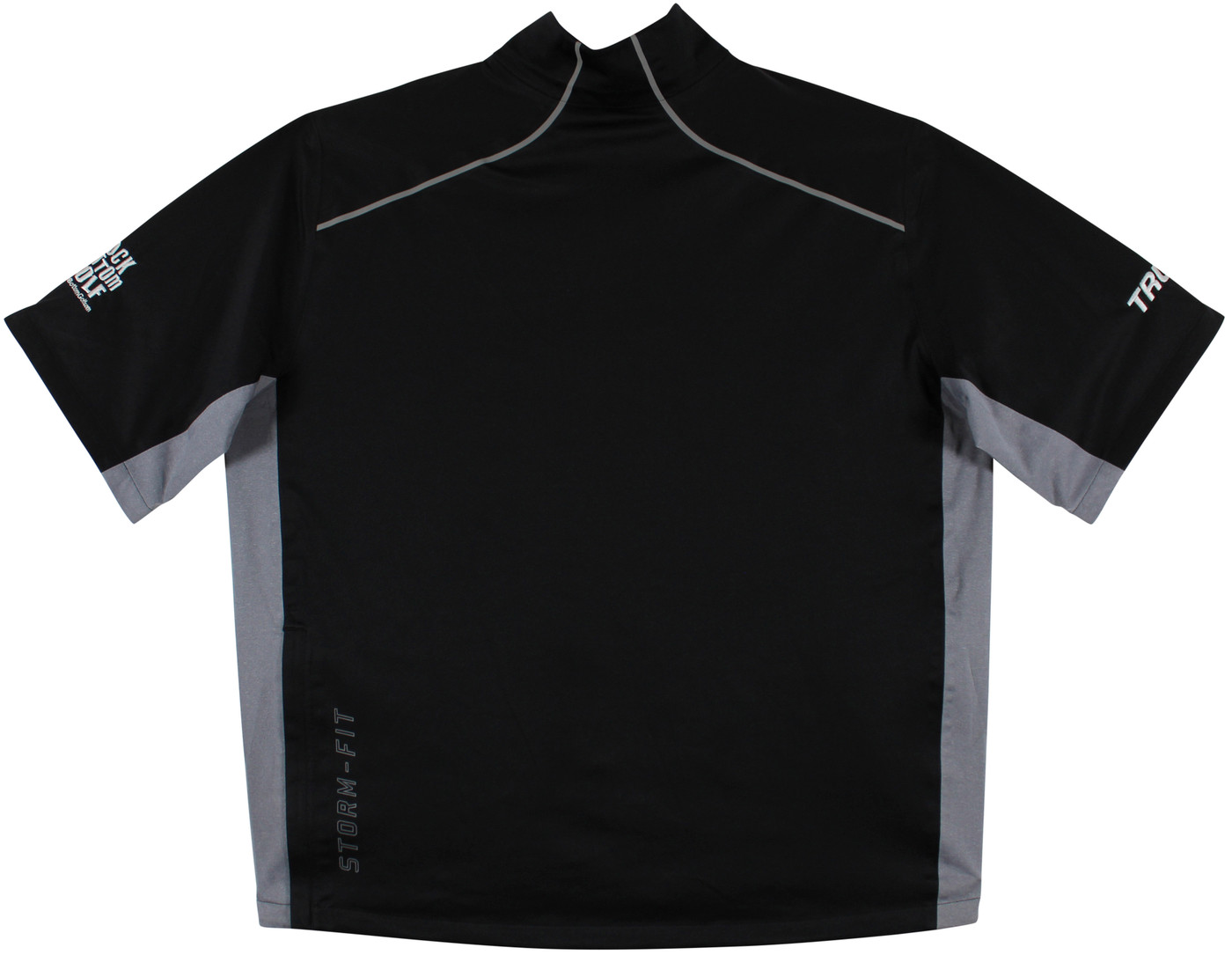 John Daly Authentic Signed Match Worn Black Nike Quarter Zip Shirt BAS #BH00334