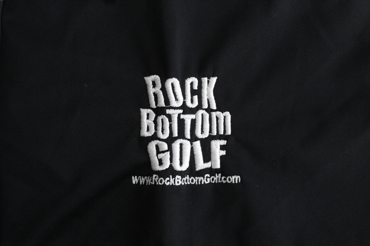 John Daly Authentic Signed Match Worn Black Nike Quarter Zip Shirt BAS #BH00334